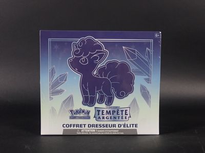 un gros plan sur une boîte de Pokémon tc tc tc tc tc tc tc tc tc tc tc tc tc