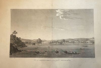 une photo représentant une vue sur une rivière avec des bateaux