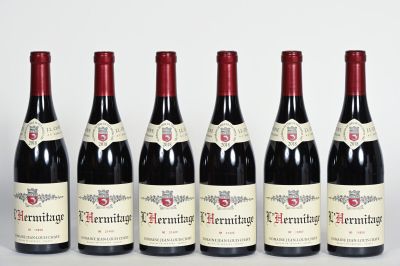 6 B L'HERMITAGE Rouge (carton d'origine) Domaine Jean-Louis …