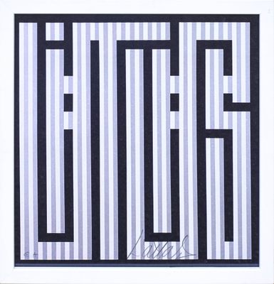 an image of a black and white drawing of a maze