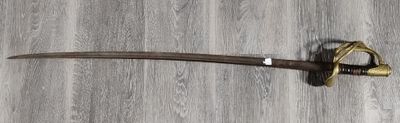 Sabre 1822 modèle officier (remonté). Sans fourreau.