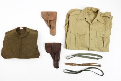 a lot of items that are sitting on a white surface