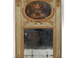 une image représentant un grand miroir sur lequel figure une peinture