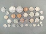 an image of a bunch of coins sitting on top of a table