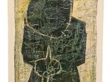 une image d'un tableau représentant un homme avec un chapeau sur la tête