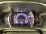 a car dashboard with a digital display on it
