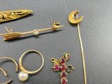 many different types of jewelry on the table