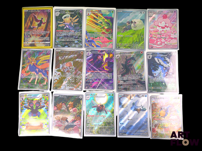 a lot of cards that are on the table