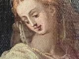 an image of a painting of a woman holding a baby