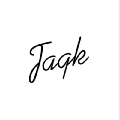 a close up of a black and white photo of the word jade