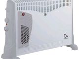 une photo d'un radiateur électrique blanc posé sur une table blanche