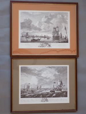 Olivier LE MAY et F. Balthasar (?), "Vue de la ville d'Osten…