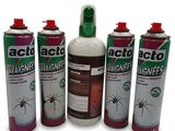 four different types of insect sprays are shown in this image