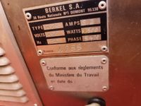Hachoir réfrigéré BERKEL, type H82, numéro 4755 (photo 2)