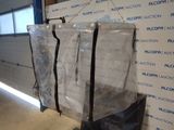 a large bag that is sitting on top of a cart