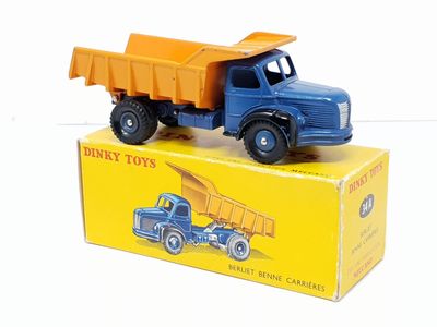 DINKY FRANCE réf 34A camion Berliet GLR benne carrières Marr…