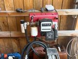 an image of a garage with a lot of tools on the floor