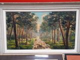 a picture of a picture of a painting on the wall