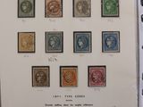 a picture of a book with a bunch of stamps on it