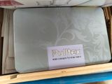 a box that has a laptop on top of it
