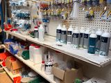 many items that are on the shelves in the store