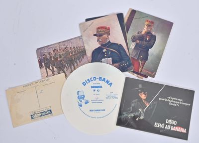 Banania 14 cartes postales sur la guerre de 14-18.