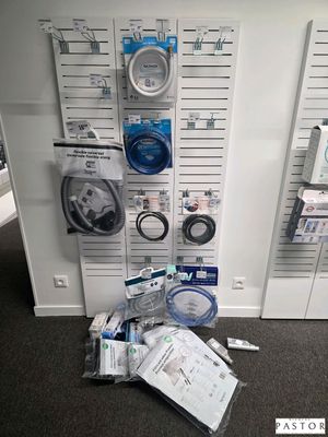 Ce magasin propose de nombreux modèles de machines à laver