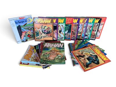 the batman comics are lined up in a row on a white surface
