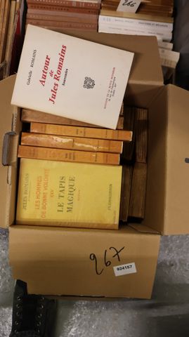 Lot de livres de et sur Jules ROMAINS.