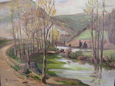 BIDASSOA, PAYS BASQUE (Fleuve frontière ouest entre Espagne …