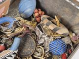 a box full of assorted items that are in it