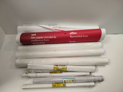 Lot de 10 - UNI LUSTRIN - Blocs paperboard et films adhésifs…