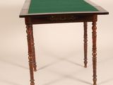 an image of a small table with a green top