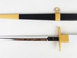 two different types of knives on a white surface