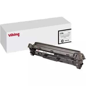 a picture of a black toner cartridge for the hp laser printer