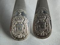 Lot de couverts dépareillés en métal argenté modèle filet co… (photo 4)