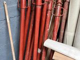 a lot of pipes and tools in a room