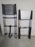2 échelles télescopiques. État moyen