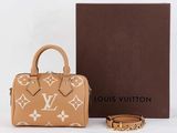 louis vuitton mini speedy bag in beige
