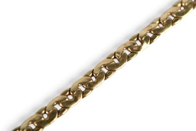 an image of a close up of a gold chain on a white background