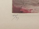 a picture of a painting on a white wall
