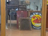 a picture of a mirror that is sitting on a table