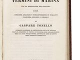 an open book with a black and white title on it