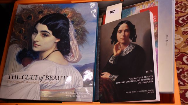 Lot de livres sur la peinture. 