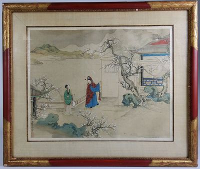 Fei Danxu (費丹旭, 1801–1850) Chine, Dynastie Qing, période Dao…