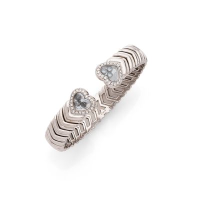 CHOPARD JONC FLEXIBLE composé d'un motif géométrique se term…