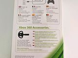 the box of the xbox 360 accessories is open on the table