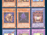 the cards are all different colors and sizes of each character