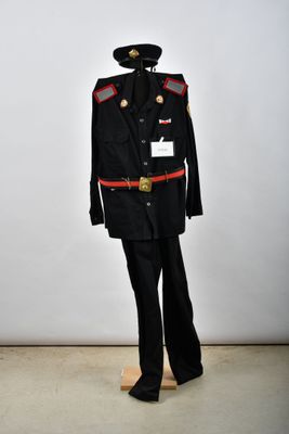 Syrian Fire Brigade uniform comprising: beret, canvas jac... - 82810758 ...