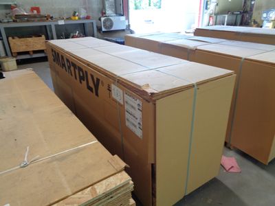 many boxes that are stacked on top of each other
